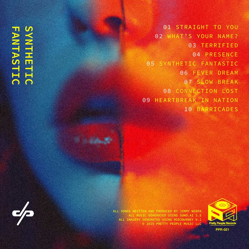Dark Protocol "Synthetic Fantastic" Back Art